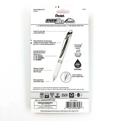Pentel EnerGel Pearl Gel Pen, Needle Tip, (0.7mm), Pack of 4 with 2 Free Pens!!