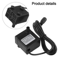 Waterproof 5W DC Pump with Epoxy Resin Coating for Complete Protection