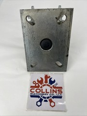 Larcaster Caster Wheel Assembly LC8651, 5×7 in Slotted Plate, Zerk Axle, L2012