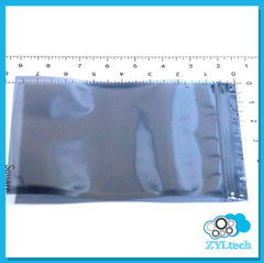 5 1/2″ 7 1/2″ Anti Static Bag ESD Metal Silver Resealable Zip Lock 25 50 100 PCS