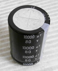 Nichicon LLS1K103MELC Aluminum Capacitors 10000µF 20% 80V Snap (Lot of 10)