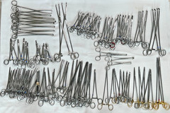 Assorted Lot of 108 Various Brand & Size Of OR Medical Surgical Instruments, S.S