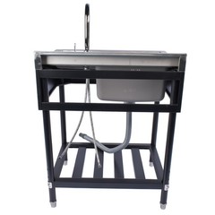 For Indoor and Outdoor Laundry Kitchen Multifunctional 304 Stainless Steel Sink
