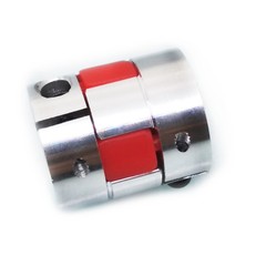 US Stock 6.35 1/4″x8mm CNC Flexible Plum Coupling Shaft Coupler Connect D25 L30