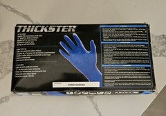 SAS Safety Thickster 2XL Powder Free Latex Gloves – 6605-20 Blue (50-Gloves)