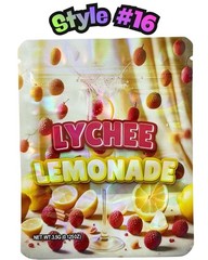 3.5g Mylar Bags Resealable Smell Proof Packaging Bulk 16-128 Pack Options