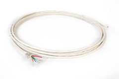 10 Ft 22AWG AWG Shielded Silver Plated PTFE Wire Twisted Pair 19 strand Cable.