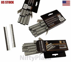 Bostitch Office B8 PowerCrown Premium Staples, 0.25 Inch Leg, Full-Strip silver