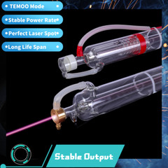 40W 50W 60W 70W 80W 100W 130W 150W CO2 Laser Tube for Laser Engraving Engraver