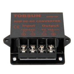 DC 12/24V to DC 5V 10A 50W Step Down Buck Converter Module Voltage Regulator