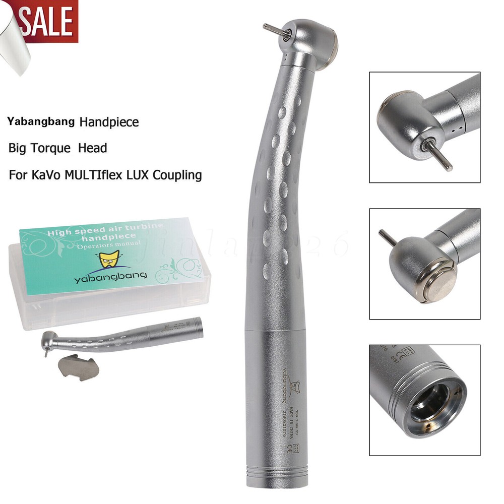 1-10 KaV Style Dental Fiber Optic/ High Speed Handpiece/+ 4/6Hole Quick Coupler