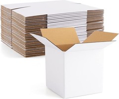 Sturdy 6x6x6 Cardboard Box Mailers 30 Pack – Perfect for Small Business Shipping
