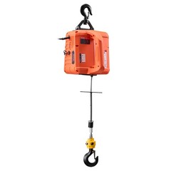 VEVOR 3-in-1 Electric Hoist Winch 1550 lbs Manual Wired Wireless Remote Control