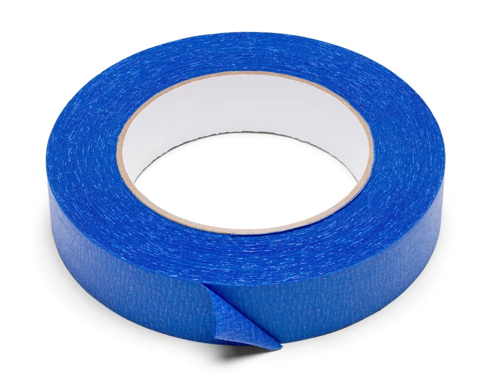 Blue Painters Tape (1 Pack) 1″ x 60 YDS Masking Crafting Art Tape Clean Release