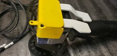 Knight GM 2-Thumb 1-Trigger, 5-Pin Electric Hand Control. MISSING 2-COVER SCREWS