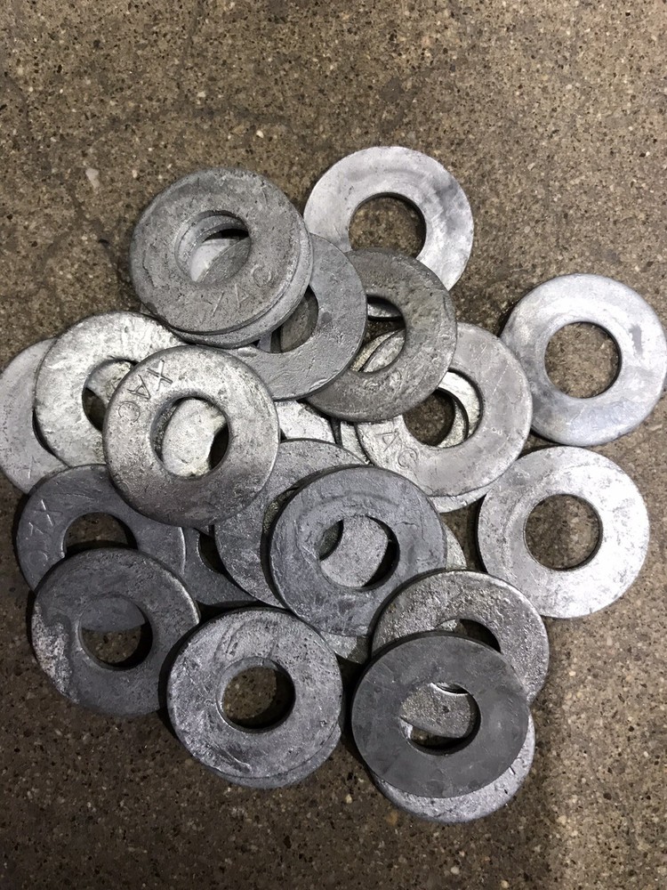 Hot Dipped Galvanized Flat Washers Multiple Sizes in 5 lb lots – Great Value Buy