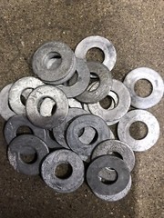 Hot Dipped Galvanized Flat Washers Multiple Sizes in 5 lb lots – Great Value Buy
