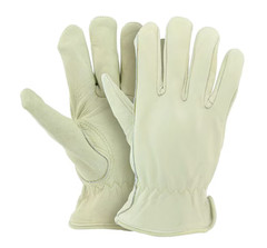 LOT of 3 (6 pairs) – PIP Pro Safety Cowhide Leather Work Glove Large