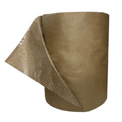 UOFFICE Kraft Backed Bubble Cushioning Wrap 24″ x 125-Feet Long Roll