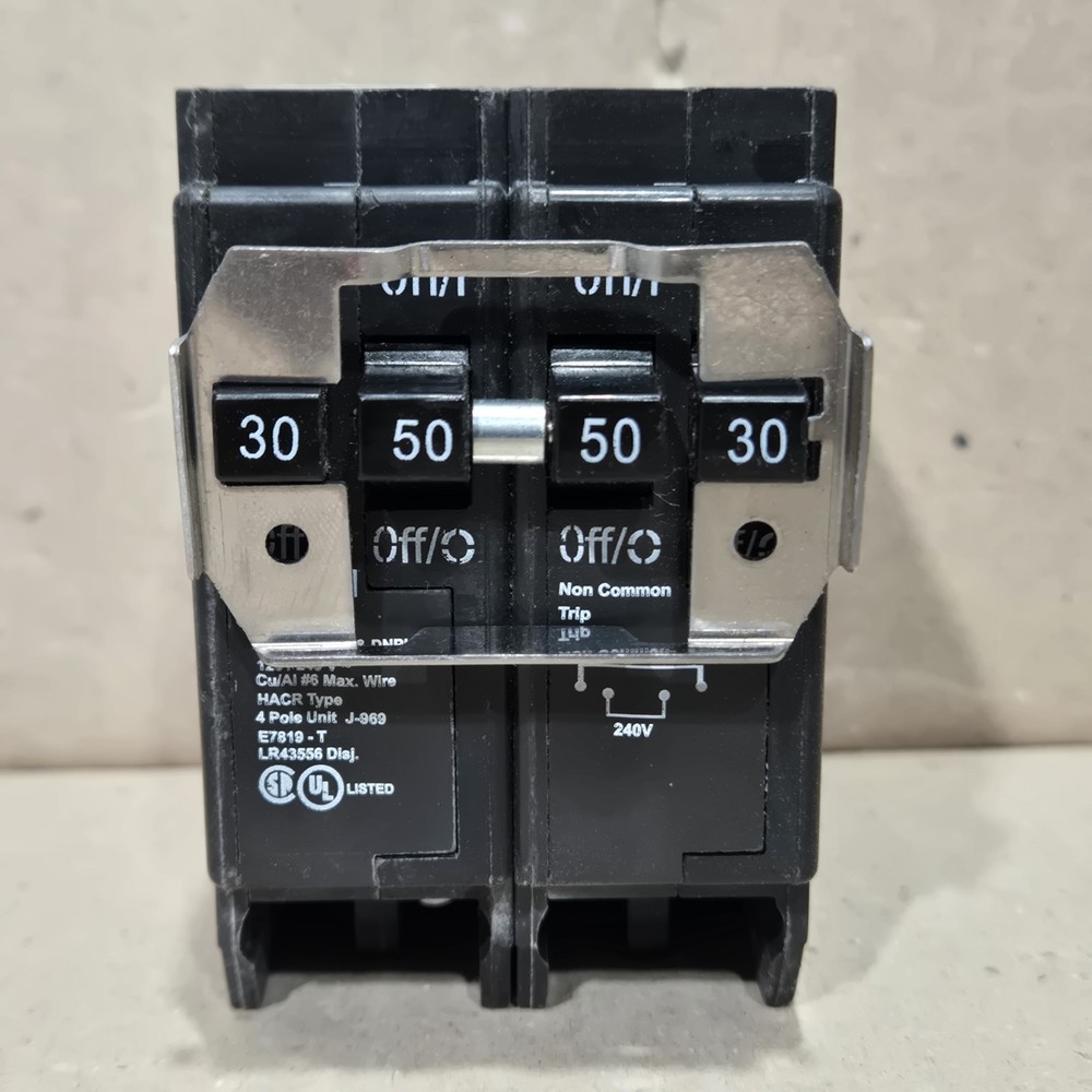 Eaton BRD230250 – Molded Case Circuit Breakers Plug-In – 50 Amp – 2 Pole – 240