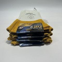 Lot Of (4) Tillman 24CXL Leather Premium TIG Welding Gloves XL Top Grain Kidskin