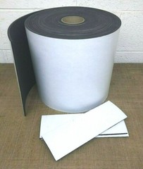Neoprene Sponge CC Rubber Sheet w/Peel-Back Adhesive 1/4″ Thick x 6″ W x12″ L