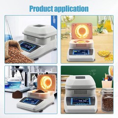 Digital Lab Moisture Halogen Heating Moisture Analyzer Meter Tester 0.001-120g