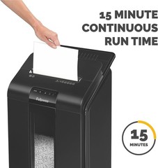 Automax 100M Auto Feed Micro-Cut Shredder, 100 Auto/10 Manual Sheet Capacity