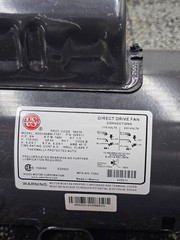 US Motors K55HXABW-1151 329311 Direct Drive 3/4 HP 1680 RPM 115/230v 60hz 1ph