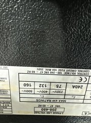 Allen Bradley 200hp Combination Starter Soft Start 152H-B240JBD-54 Warranty 🇺🇸