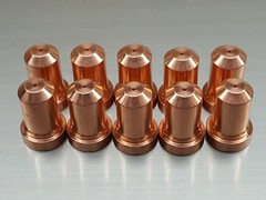 10pc x KP2844-3 Nozzles 50A for Lincoln Electric® Tomahawk® 1000 – LC65 Torch