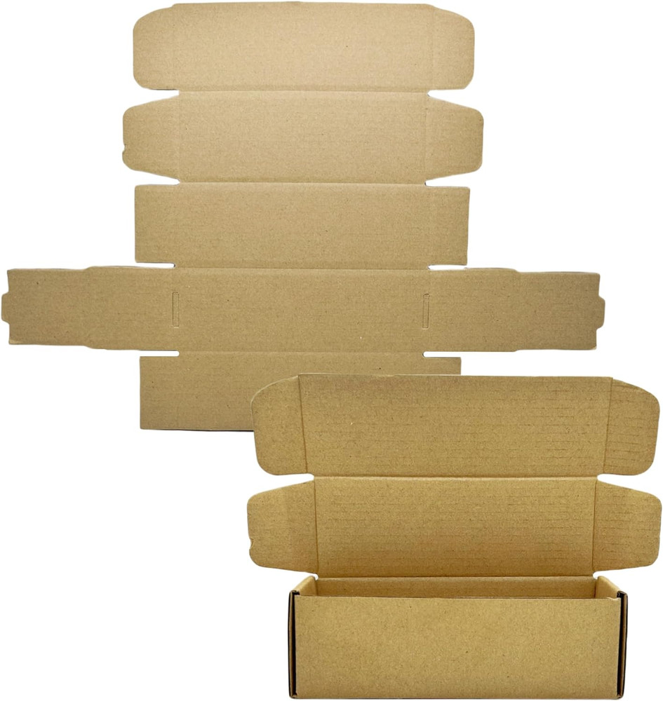 6 X 2 X 2 Inches Small Shipping Boxes 50 Pack Corrugated Cardboard Packaging Bus