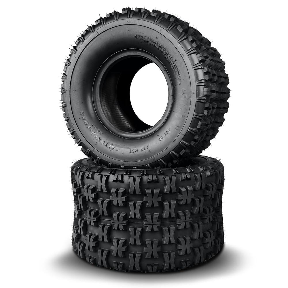 18×10-8 ATV UTV Tires All Terrain for Lawn Mower Off Road 4PR Tubeless