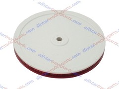 Red Class A 3-3/16″ Round Reflector with Center Mounting Hole 2x 10x 25x