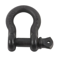 2 Pcs 3/4″ Bow-Shaped D Ring Shackles with Clevis Screw Pin 4.75 Ton Capacity