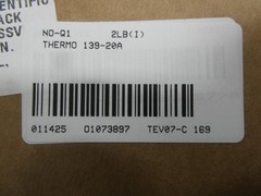 Set Of 72 Thermo 139-20A Premium Pack Amber Glass Voa Vials W/ 0.125in Septa