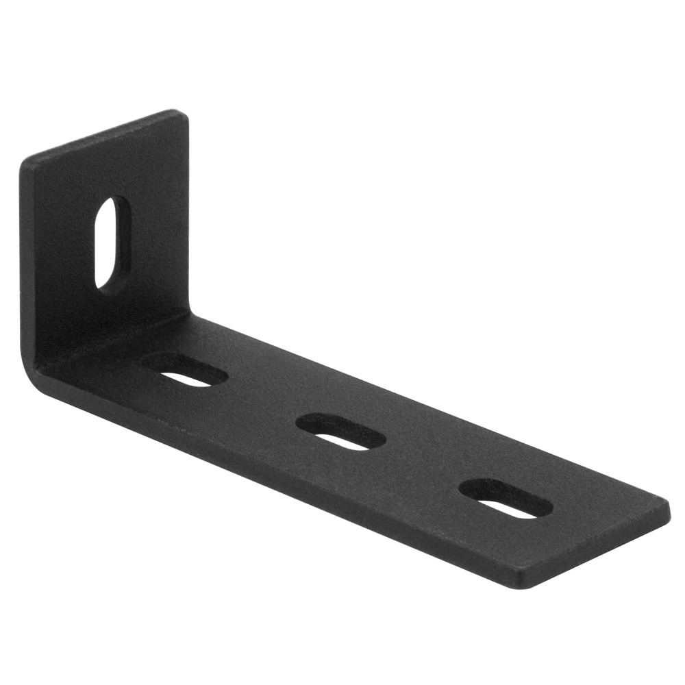10 Pcs Slotted L Right Angle Bracket 4-5/8″ x 1-1/2″ x 1-5/8″ 9 Gauge Steel