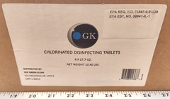 Green Klean Chlorinated Disinfecting Sanitizer Electrostatic Tablets (lot of 6)
