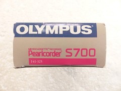 Vintage 1990s Olympus Pearlcorder S700 141-325 Microcassette Voice Recorder NEW!