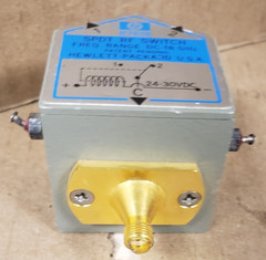Hewlett Packard Agilent 8761B SPDT RF Switch DC-18 GHz DC 26V (24-30V)