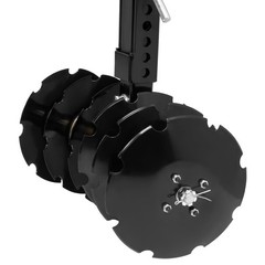 20” Rear Disc Harrow 6 pieces Disc Plow Adjustable Heavy Duty Durable Universal