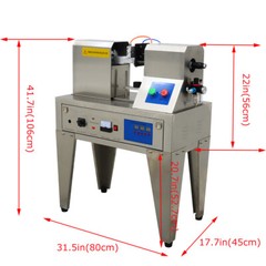 110V Ultrasonic Soft Plastic Tube Sealer Tube Sealing Machine Sealing Dia.3.1″
