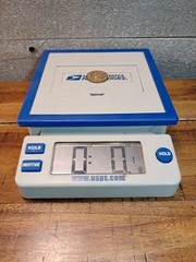 USPS United States Postal Service 5LB Digital Table Top Scale Tested Works Good