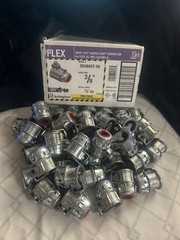 Arlington SG38AST Snap-Tite 3/8” Saddle Grip Connectors Lot of 40