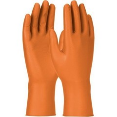 PIP 67-307/2XL Grippaz Engage 7 Mil Orange Nitrile Gloves 2XL 50/Box