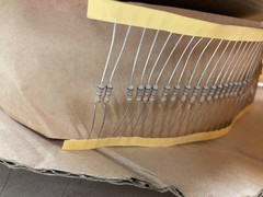 Roll Of 3000+ 6.8Ω OHM Resistors RCD Components CF505-6%8-JT 5% DIP Through Hole