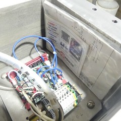 Killark Explosion Proof Enclosure 120VAC to 90VDC Motor Speed Controller, Switch