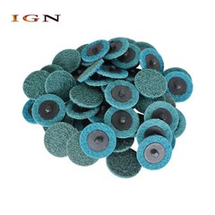 50 Pieces Fine Surface Conditioning Discs 2″ Roll Lock Die Grinder Sanding Pads
