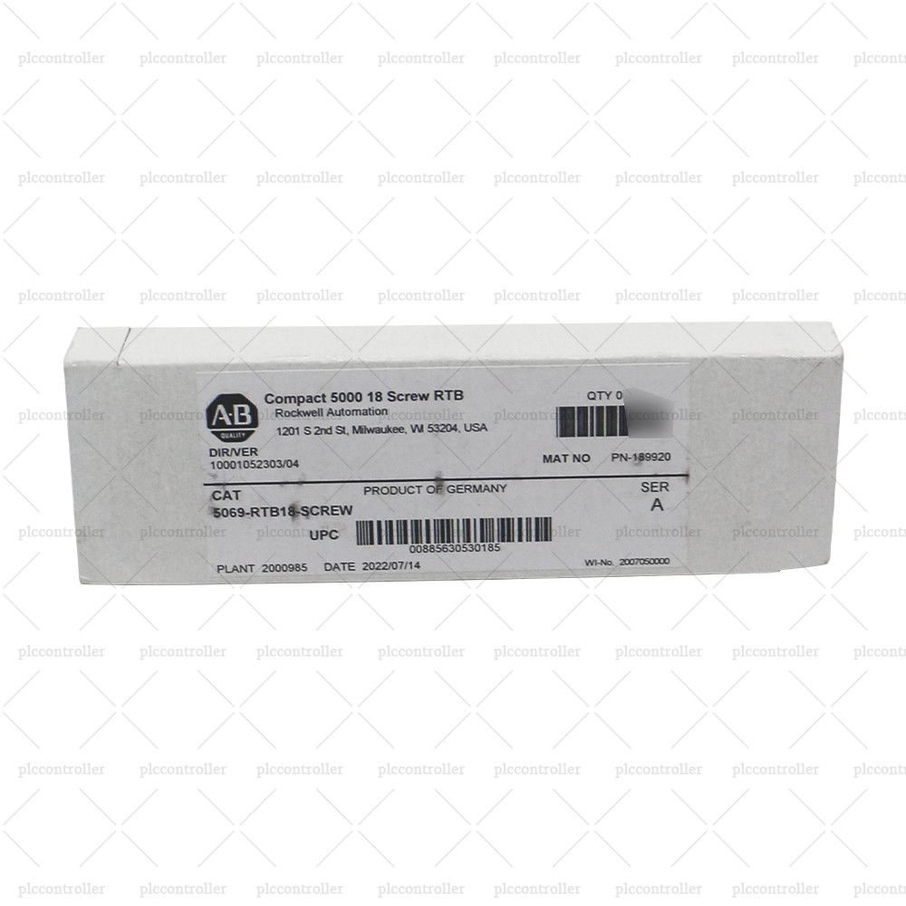 Sealed New Allen Bradley 5069-RTB18-SCREW Compact 5000 18 Screw RTB