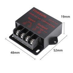 DC 24V to DC 12V 10A 120W Step Down Buck Voltage Regulator Power Converter